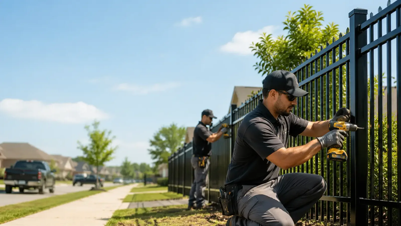 Metal Fence Installation in Pioneer, OH